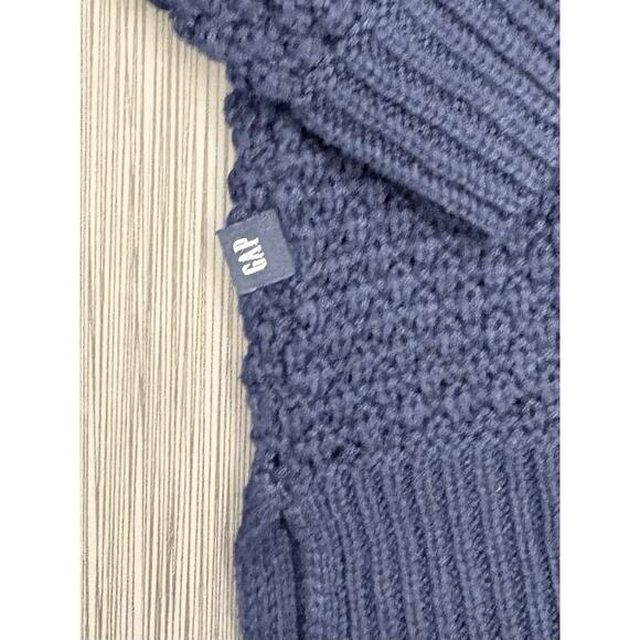 Gap Women’s Navy Blue Loose Knit Textured Sweater Size Small NWT - Picture 5 of 6